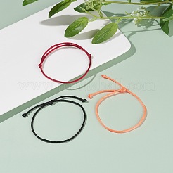 Einfaches Set aus Nylonschnurarmbändern&nbsp;BJEW-JB07376-02