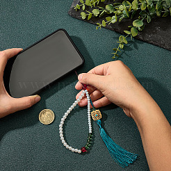 Correas móviles de vidrio y madera&nbsp;HJEW-MA00036