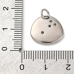 Ottone micro spianare pendenti zirconi&nbsp;KK-P308-56P