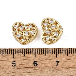 Mehrsträngige Glieder aus Messing mit Pavé-Kubikzirkonia&nbsp;ZIRC-F145-10G-01