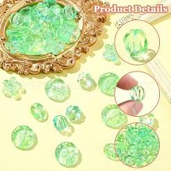 250g transparente Acrylperlen&nbsp;OACR-CJ0002-33B