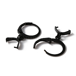 Boucle d'oreille à levier en acier inoxydable 304&nbsp;STAS-WH0022-87EB