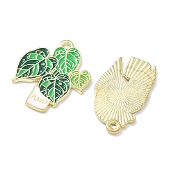 Piante verdi e piante in vaso pendenti in lega smaltata&nbsp;X-ENAM-P266-01B-G