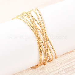Bracelets manchettes en acier inoxydable 304 pour femmes&nbsp;BJEW-Z155-05G