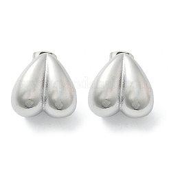 Orecchini a bottone in acciaio inossidabile 304 per donna&nbsp;EJEW-U051-05P