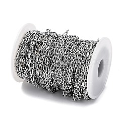 Rechteckige Gliederketten aus Edelstahl 304&nbsp;STAS-P386-06A-P