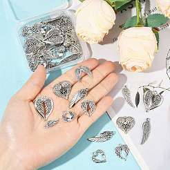 48 pièces 12 styles pendentifs en alliage de style tibétain&nbsp;FIND-FS0004-86