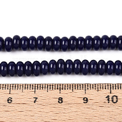 Backen Farbe Glasperlen Stränge&nbsp;GLAA-T025-6mm-08E
