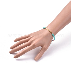 Braccialetti di perline intrecciati regolabili&nbsp;BJEW-JB05098