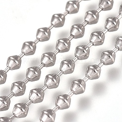 Chaînes à billes en acier inoxydable 304 résistant au ternissement&nbsp;CHS-E021-05A-P