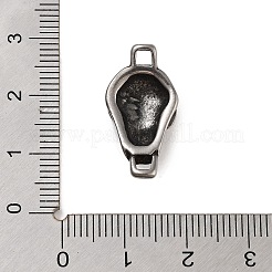 Retro 304 Edelstahl Halloween Totenkopf Glieder&nbsp;STAS-L274-015AS-01