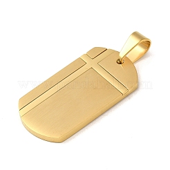 Colgantes de acero inoxidable 304 con recubrimiento al vacío de PVD&nbsp;STAS-C105-06G