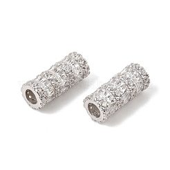 925 cuentas de circonita cúbica transparente micro pavé de plata de ley.&nbsp;SE-CBAF1B2-16A-P