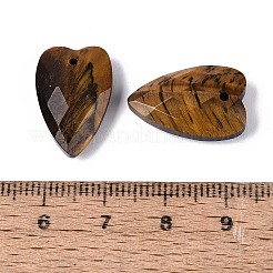 Colgantes de ojo de tigre naturales&nbsp;G-Q601-28A