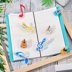 11 pince mignonne en plastique de 11 styles&nbsp;FIND-TA0008-11