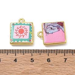 Pendenti in ottone stampato&nbsp;KK-CBA84C5-16G