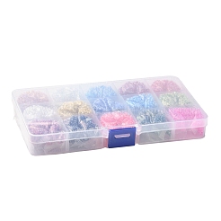 Perline di vetro 180g 15 colori&nbsp;SEED-JQ0003-01D-3mm