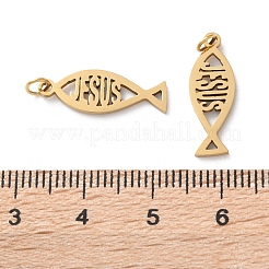 Ionenplattierung (IP) 304 Edelstahlanhänger&nbsp;STAS-Q333-29G