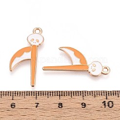 Pendentifs en émail en alliage thème halloween&nbsp;ENAM-T022-54G-09