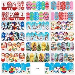Autocollant pleine couverture nail art de la série de noël&nbsp;MRMJ-Q058-M