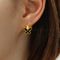 Boucles d'oreilles créoles en acier inoxydable 201&nbsp;AV5045-2