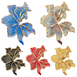 5pcs 5 Farben computergesteuertes Sticktuch Aufbügeln / Aufnähen aufnähen&nbsp;FIND-CY0001-26
