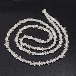 Chips natürlichem Quarz-Kristall-Perlen Stränge&nbsp;G-N0164-30