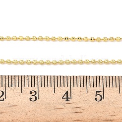 Colliers à chaîne à billes en laiton de 1.5 mm&nbsp;NJEW-Z097-03G