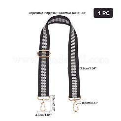 Verstellbarer Taschengurt aus Nylon mit Streifenmuster&nbsp;FIND-WH0092-42