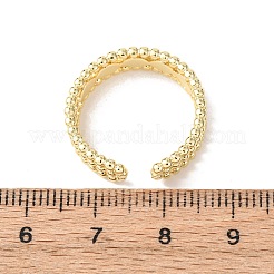 Offene Manschettenringe aus Messing und Emaille für Damen&nbsp;RJEW-K264-07G
