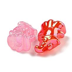 10 Stück UV-beschichtete Acrylperlen mit Halloween-Motiv.&nbsp;OACR-L017-08A