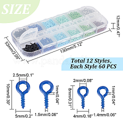 720pz 12 barre in ferro verniciato a spruzzo con occhiello a vite&nbsp;IFIN-PH0005-16A