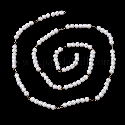 Catene portacavi in acciaio inossidabile 304 e plastica ABS con perle rotonde&nbsp;CHS-G048-01G