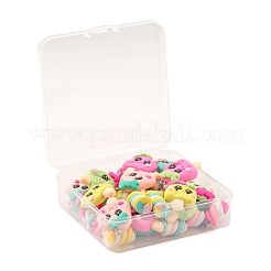 40 Stück handgemachte Charms aus Polymerton im 10 Stil&nbsp;CLAY-LS0001-13