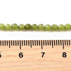 Brins de perles de jade canadien naturel&nbsp;G-G259-D02-3mm