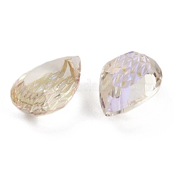 Geprägte Glas Strass Anhänger&nbsp;GLAA-J101-05A-001PS