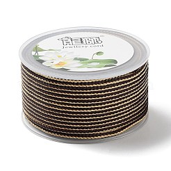 Cordon tressé en polyester bicolore de 14 m&nbsp;OCOR-G015-02A-11