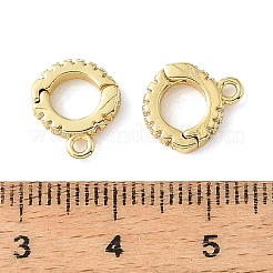 Bélières de raccourcissement en laiton micro pavé&nbsp;CU-CBA6938-20G-01