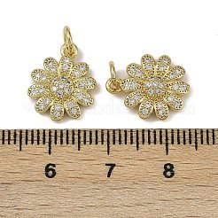 Ottone micro spianare pendenti zirconi&nbsp;KK-I358-063G-I