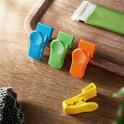 4 clip de plástico para revestimiento de refrigerador&nbsp;AJEW-CP0011-52A