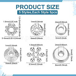 300 Stück 6 Arten DIY-Perlen-Kits&nbsp;DIY-ME0001-12