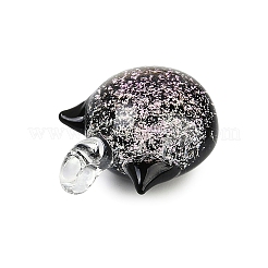 Manuelle Bunte Malerei Anhänger & Charms&nbsp;LAMP-Q005-05A-04