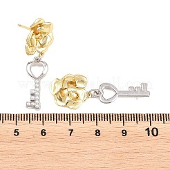 Ohrstecker aus Messing&nbsp;EJEW-G471-35GP