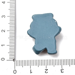Undurchsichtige Cabochons aus Kunstharz mit Tiermotiv&nbsp;RESI-Z051-01D