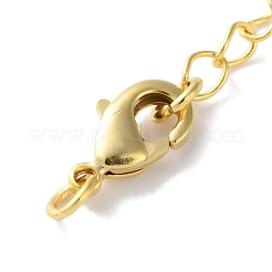 Messing-Karabinerverschlüsse und -Enden mit Kette&nbsp;KK-F880-33G