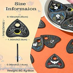 20pcs 4 Arten Halloween-Acrylanhänger&nbsp;OACR-CJ0001-94