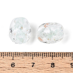 Handgefertigte Stränge aus Glasperlen und Glitzerpuderperlen&nbsp;LAMP-T023-29F