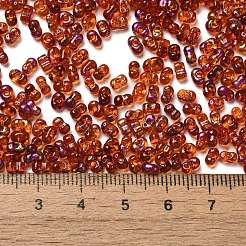 Spray bemalte Glasperlen&nbsp;SEED-F005-05A-05