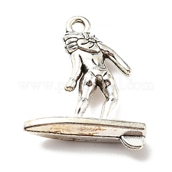 Pendentifs en alliage de style tibétain&nbsp;PALLOY-K245-09AS