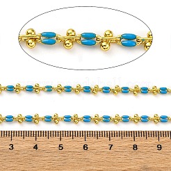 Catene a maglie in ottone smaltato&nbsp;CHC-L050-07G-11